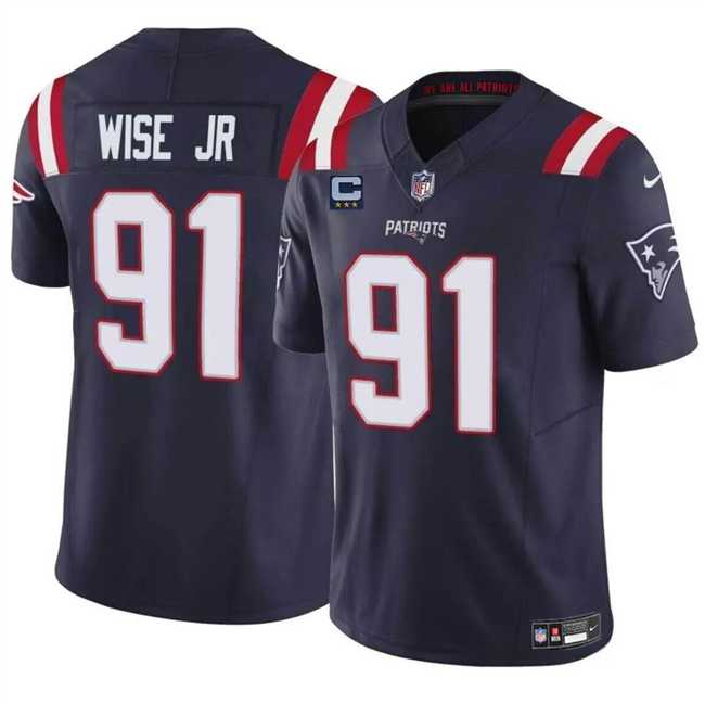 Men & Women & Youth New England Patriots #91 Deatrich Wise Jr Navy F.U.S.E. With 3-Star C Patch Vapor Limited Stitched Jersey,We sell and wholesale Men & Women & Youth New England Patriots #91 Deatrich Wise Jr Navy F.U.S.E. With 3-Star C Patch Vapor Limited Stitched Jersey on line form chian!